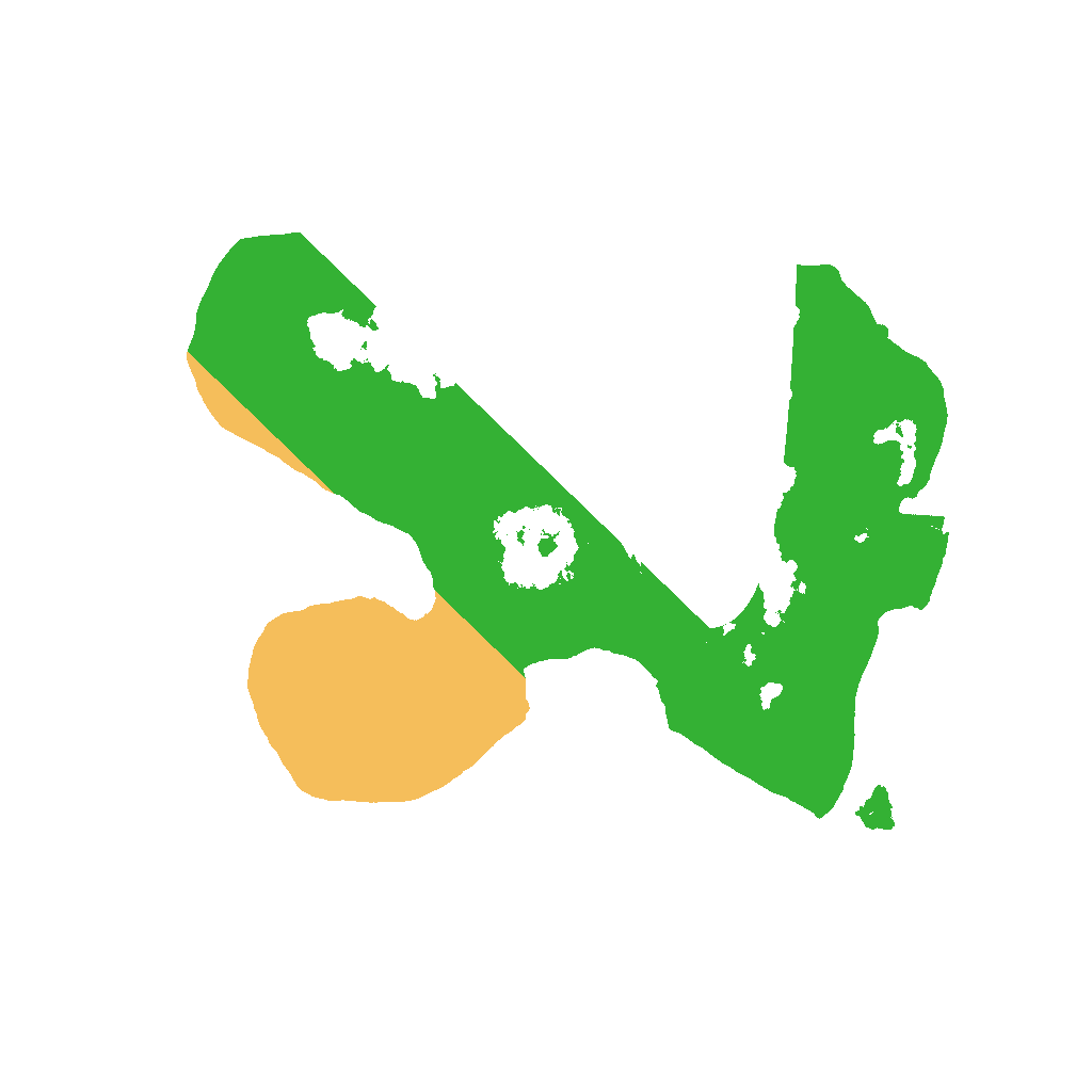 Biome Rust Map: Procedural Map, Size: 1350, Seed: 803322021