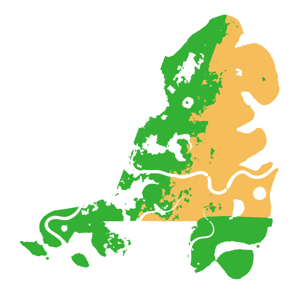 Biome Rust Map: Procedural Map, Size: 4000, Seed: 1105664847