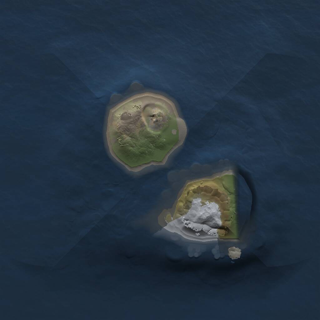 Rust Map: Procedural Map, Size: 1000, Seed: 89765138, 1 Monuments