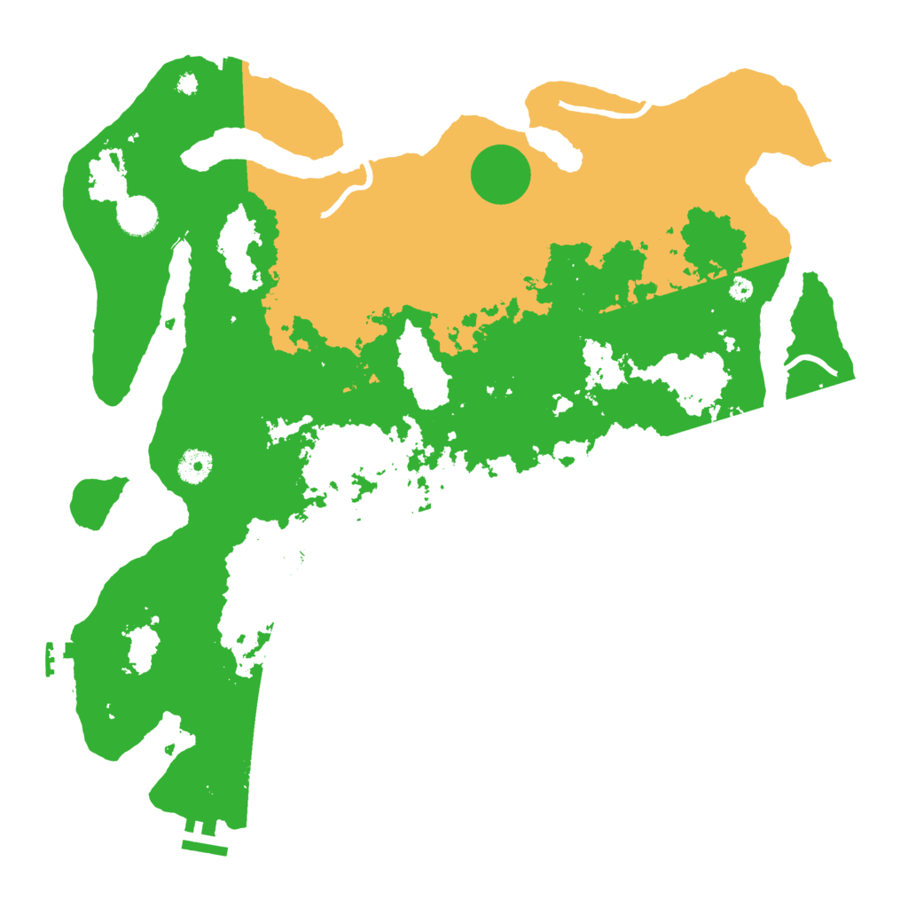Biome Rust Map: Procedural Map, Size: 4000, Seed: 1750255040