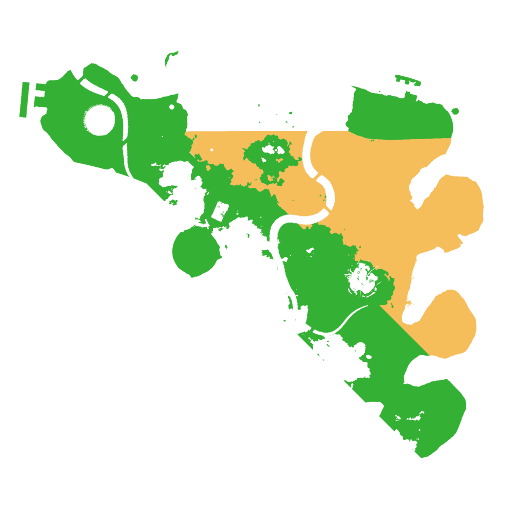 Biome Rust Map: Procedural Map, Size: 3000, Seed: 15020