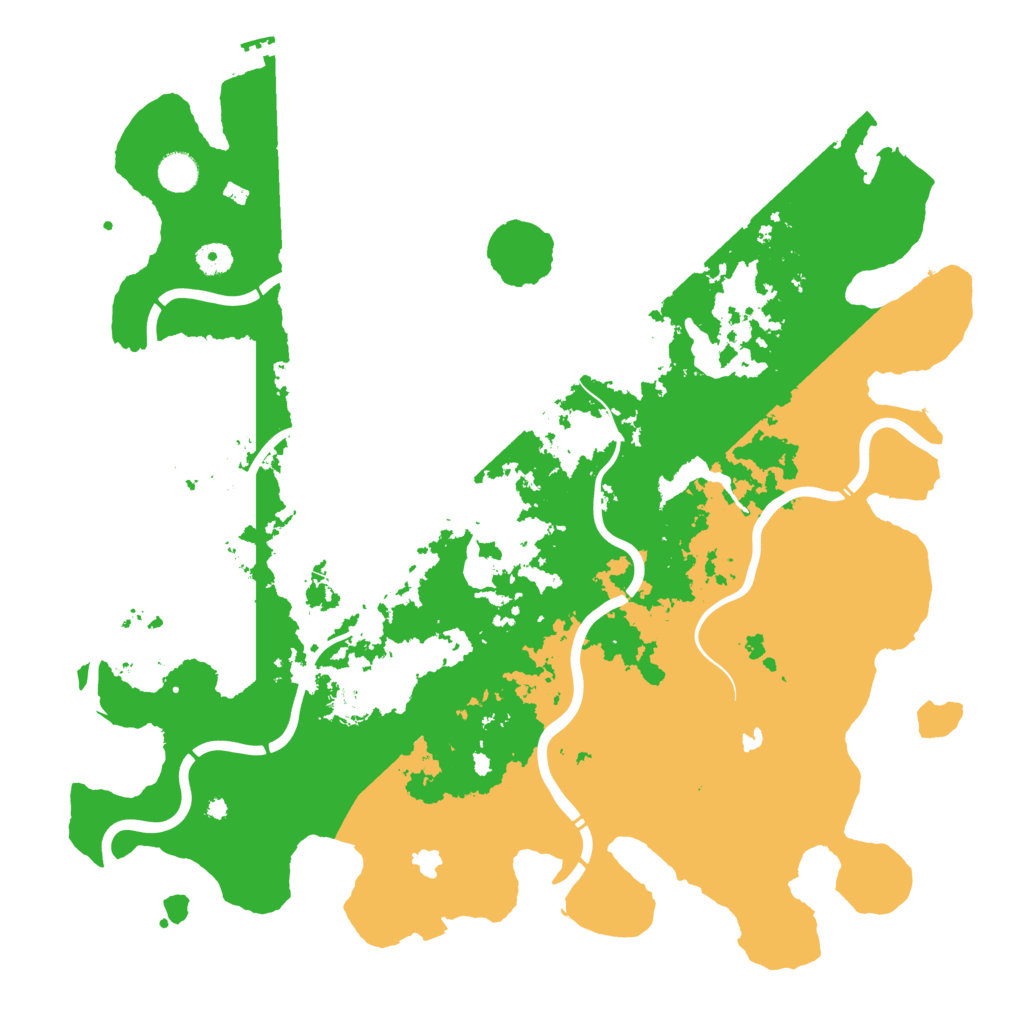 Biome Rust Map: Procedural Map, Size: 4500, Seed: 671355851