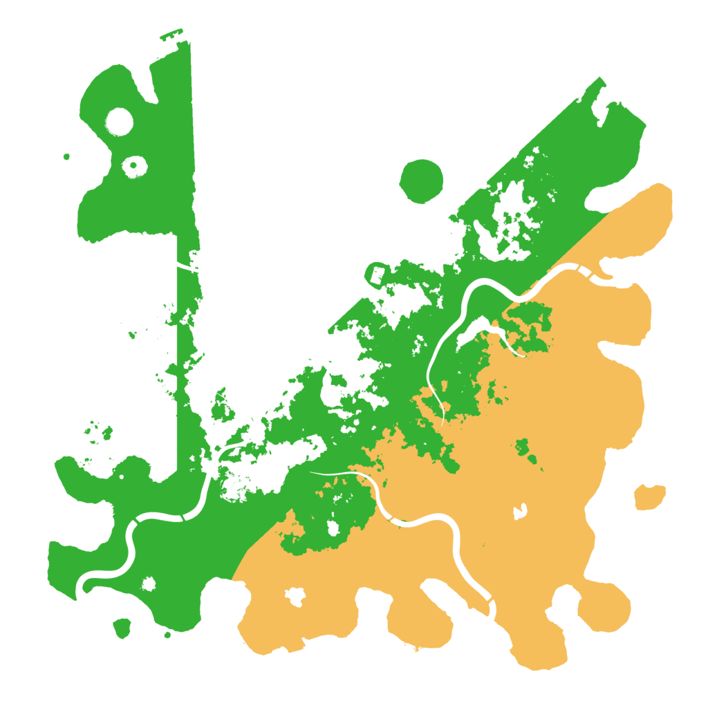 Biome Rust Map: Procedural Map, Size: 4500, Seed: 671355851