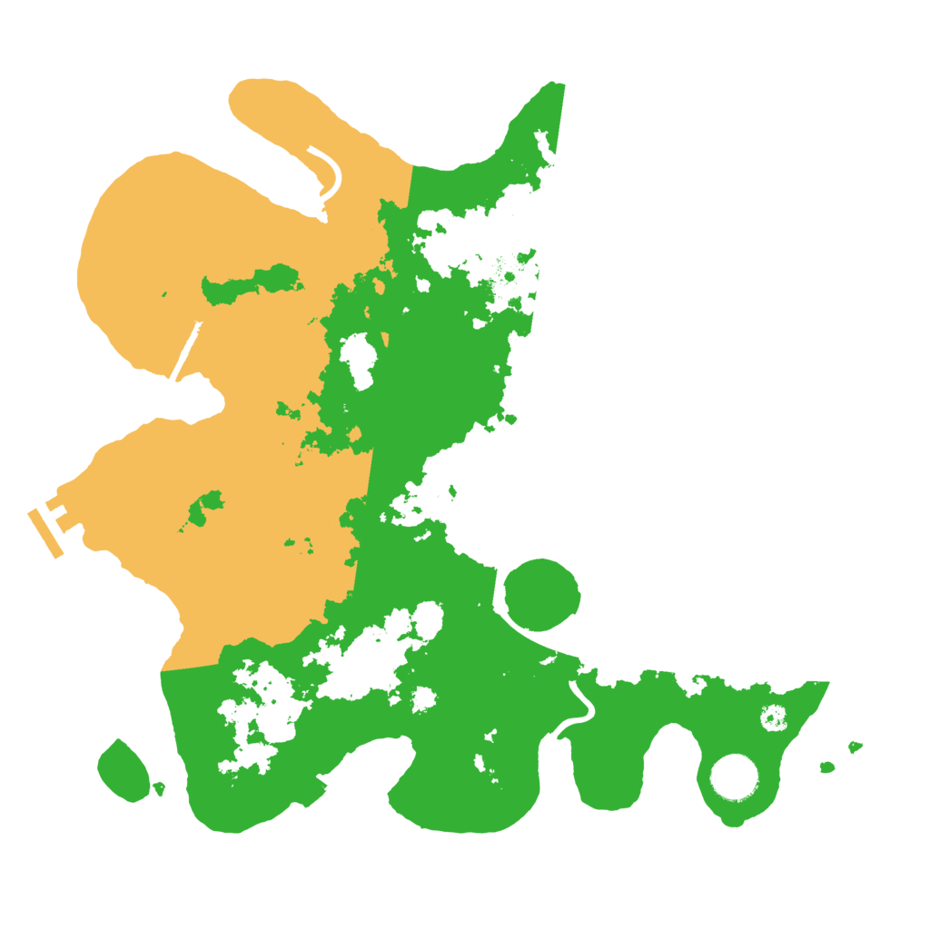 Biome Rust Map: Procedural Map, Size: 3500, Seed: 367410906