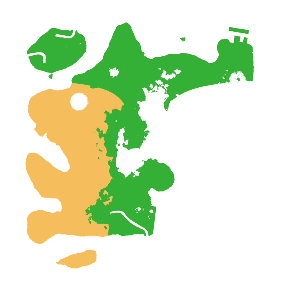 Biome Rust Map: Procedural Map, Size: 3000, Seed: 611780079