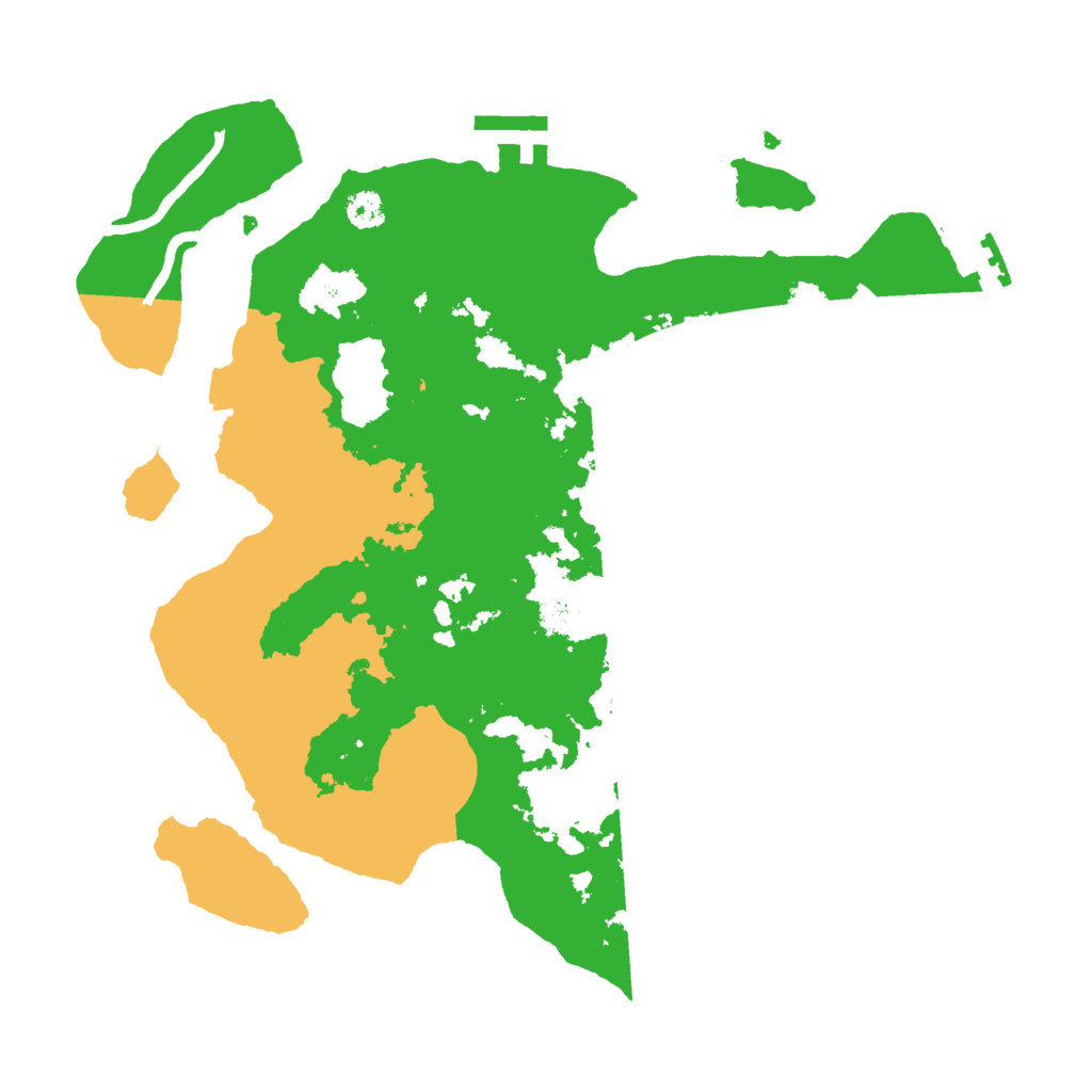 Biome Rust Map: Procedural Map, Size: 3000, Seed: 690053442