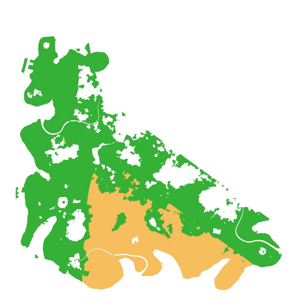 Biome Rust Map: Procedural Map, Size: 4250, Seed: 896584257