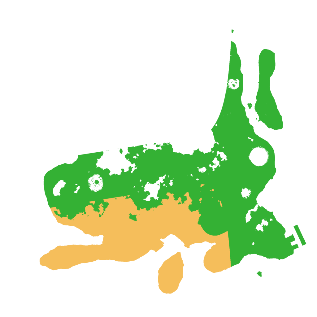 Biome Rust Map: Procedural Map, Size: 3000, Seed: 1838125017