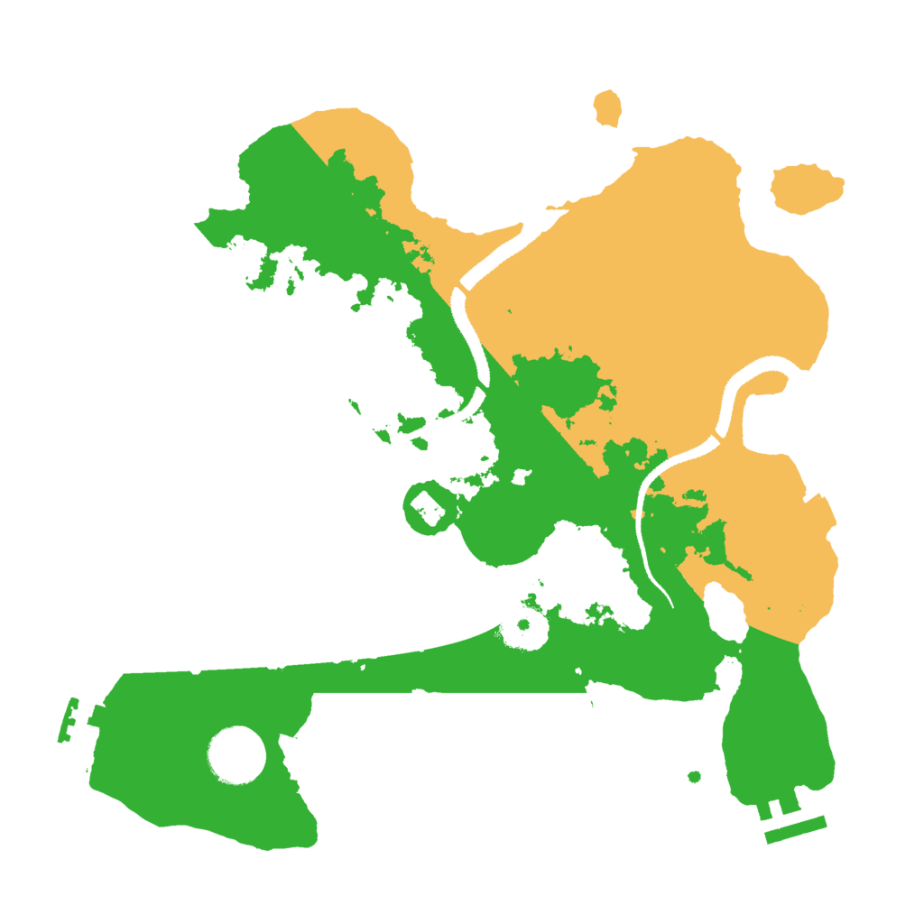 Biome Rust Map: Procedural Map, Size: 3000, Seed: 789902