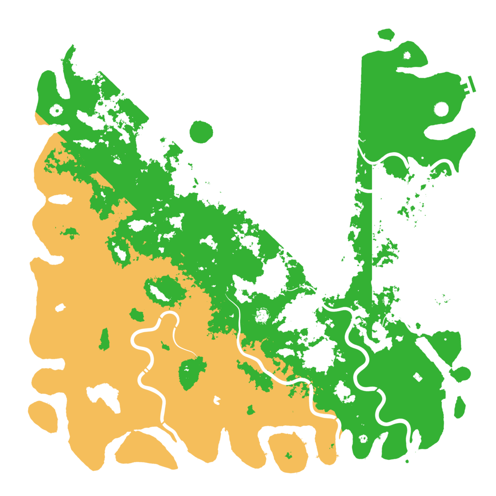Biome Rust Map: Procedural Map, Size: 6000, Seed: 803322021
