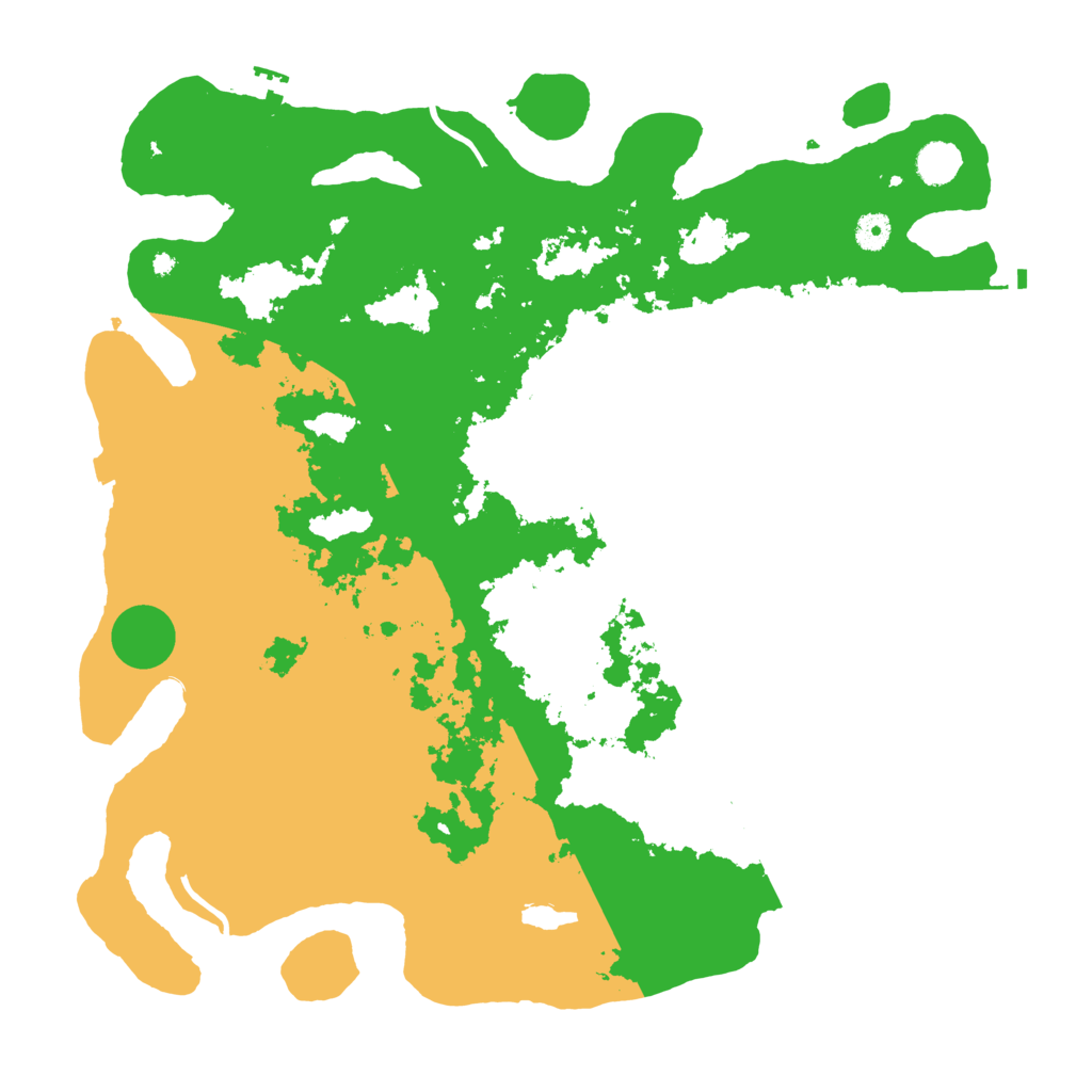 Biome Rust Map: Procedural Map, Size: 4500, Seed: 1634634238