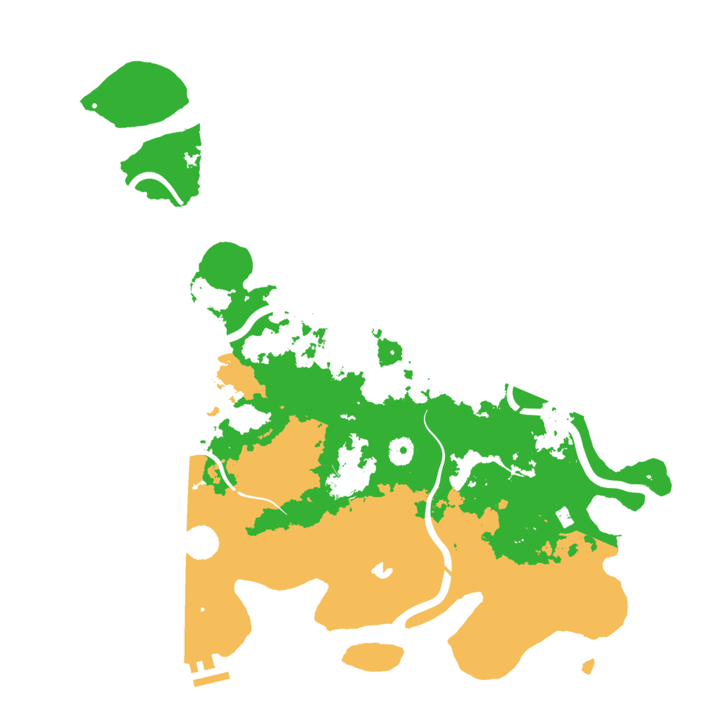 Biome Rust Map: Procedural Map, Size: 4000, Seed: 638119971