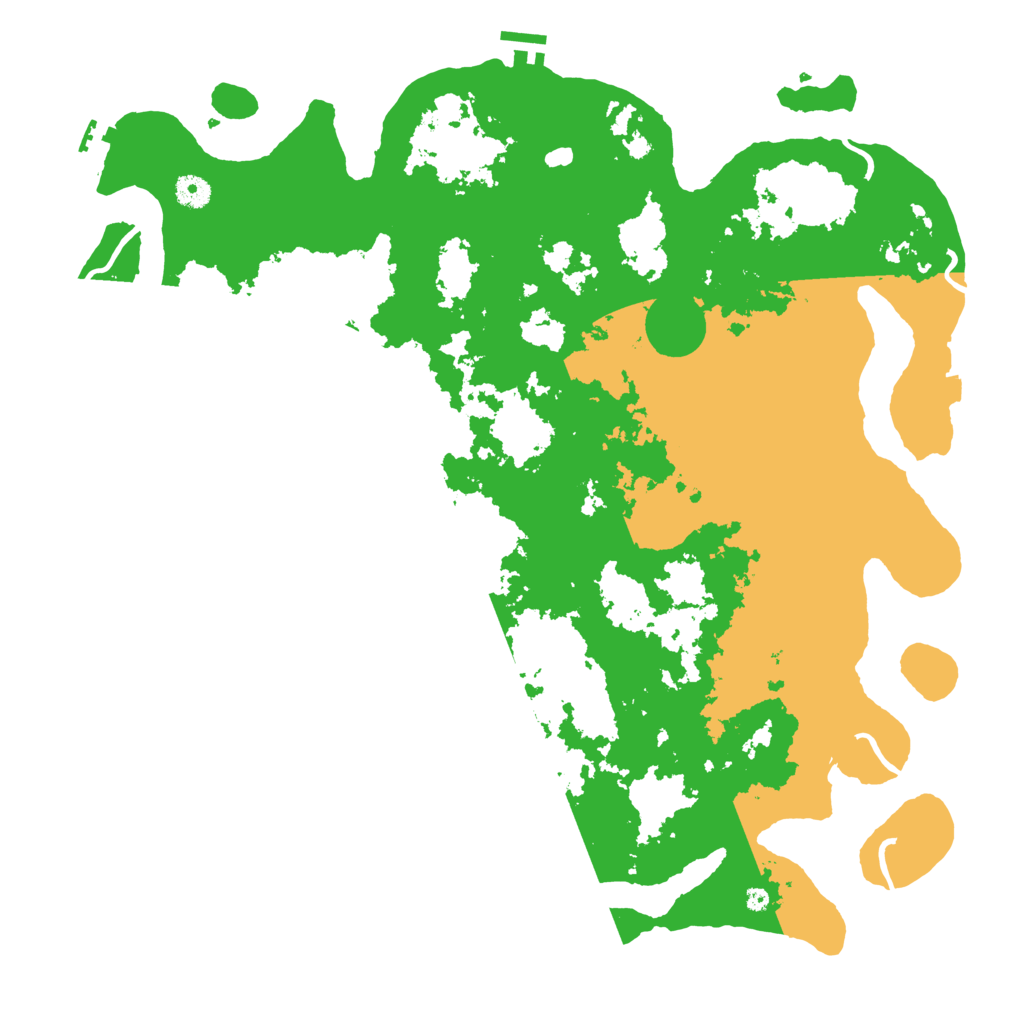 Biome Rust Map: Procedural Map, Size: 4500, Seed: 1697944494