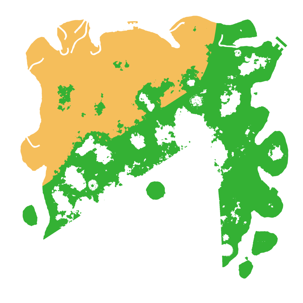 Biome Rust Map: Procedural Map, Size: 4500, Seed: 430831056