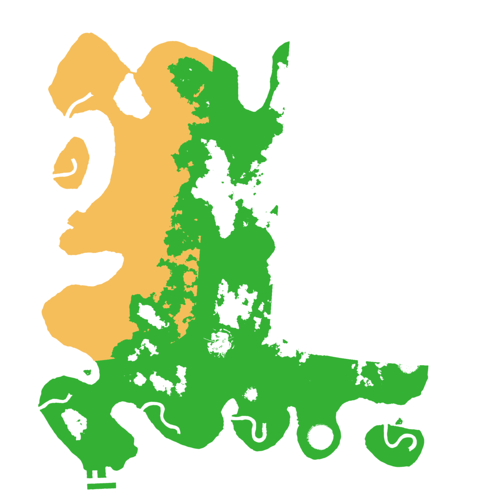Biome Rust Map: Procedural Map, Size: 3500, Seed: 1352467586