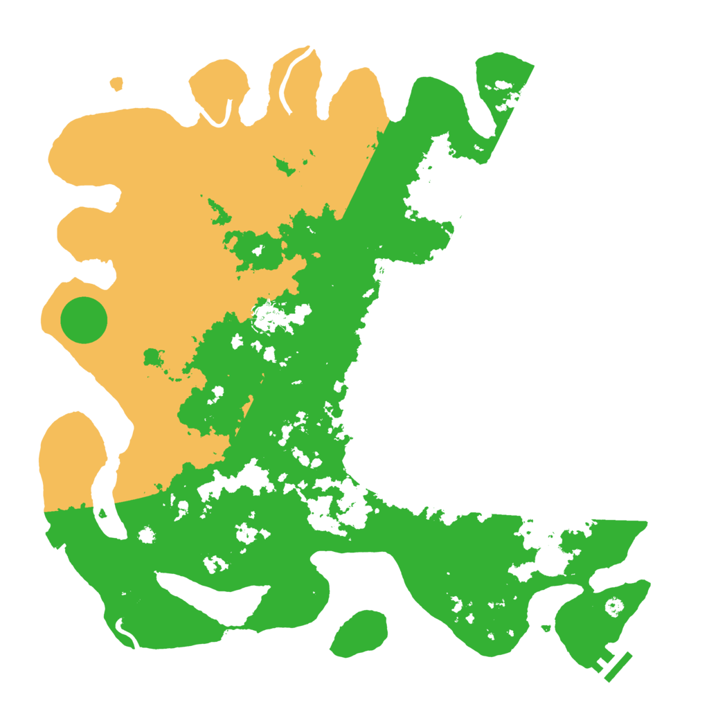 Biome Rust Map: Procedural Map, Size: 4000, Seed: 514729332