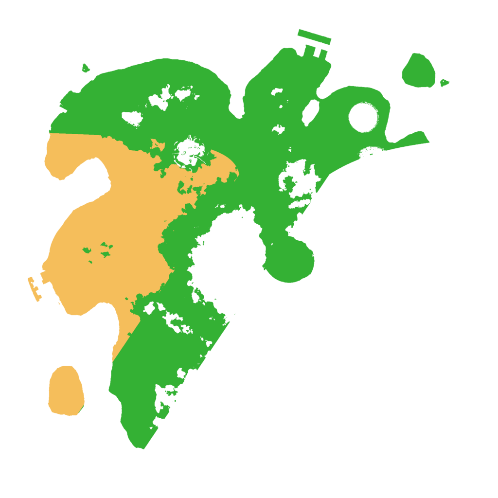 Biome Rust Map: Procedural Map, Size: 3000, Seed: 424765958