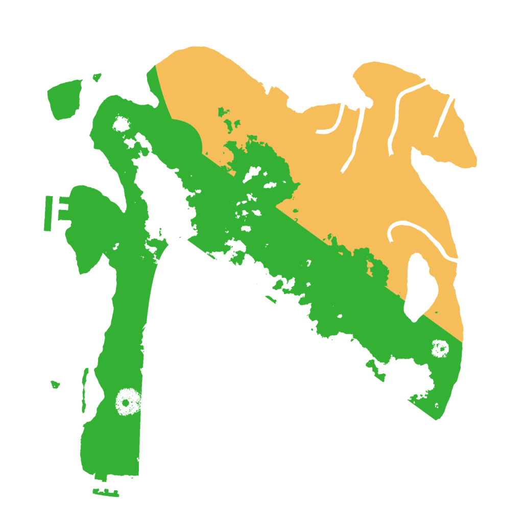 Biome Rust Map: Procedural Map, Size: 3000, Seed: 683003550