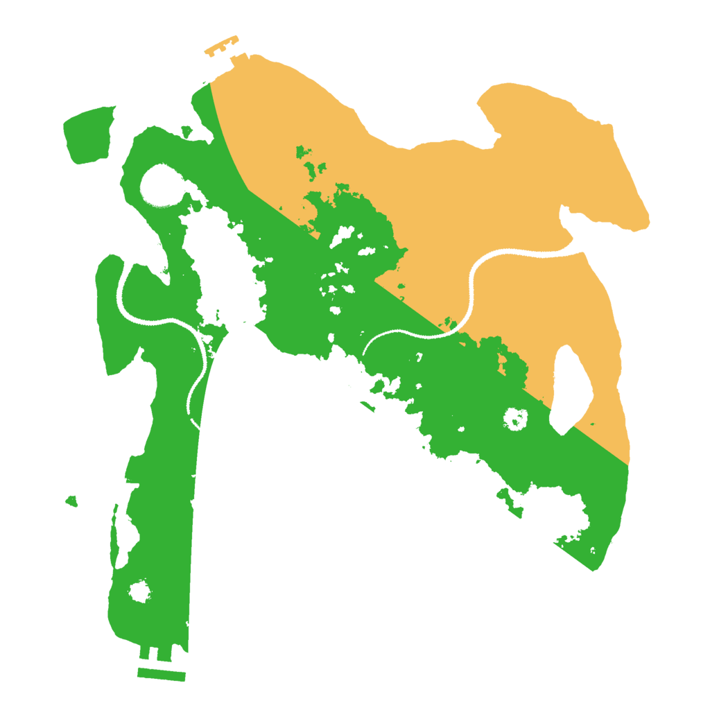 Biome Rust Map: Procedural Map, Size: 3000, Seed: 683003550