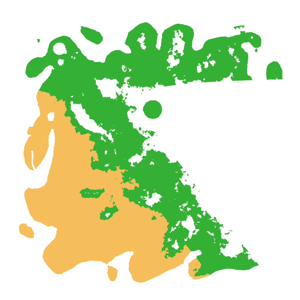 Biome Rust Map: Procedural Map, Size: 4300, Seed: 81248310