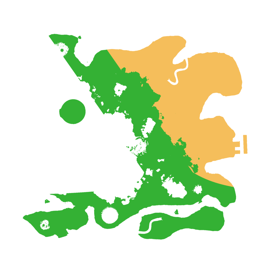 Biome Rust Map: Procedural Map, Size: 2850, Seed: 1519598096