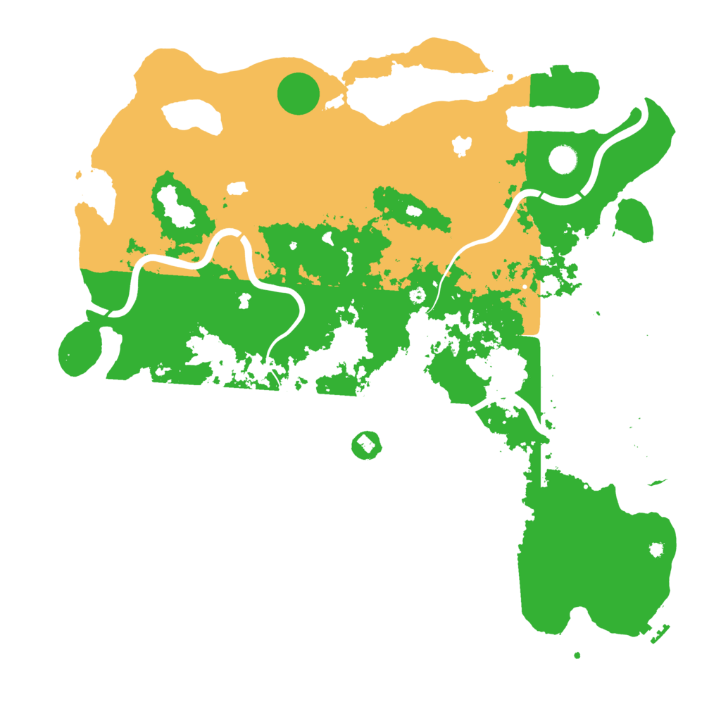 Biome Rust Map: Procedural Map, Size: 4500, Seed: 1645194286