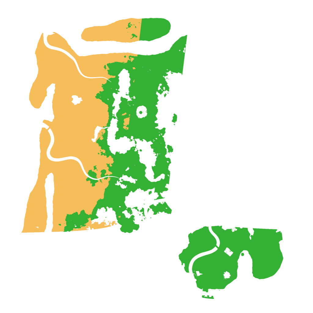 Biome Rust Map: Procedural Map, Size: 4000, Seed: 6754209