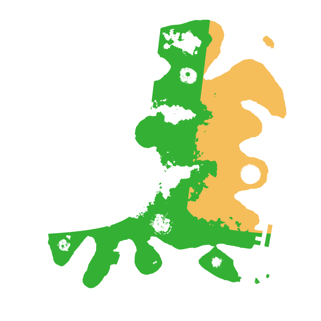 Biome Rust Map: Procedural Map, Size: 2900, Seed: 237182635