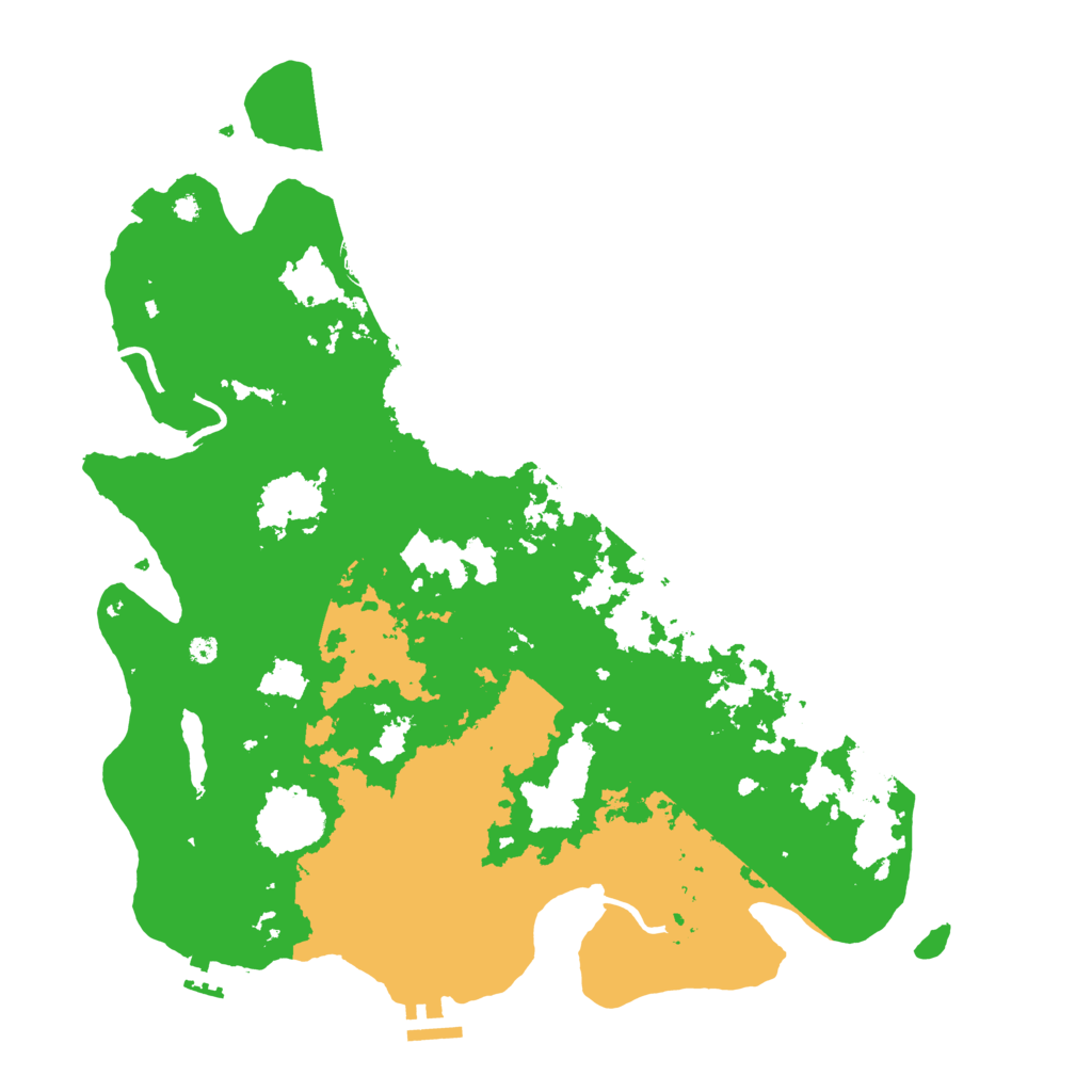 Biome Rust Map: Procedural Map, Size: 4000, Seed: 12399943