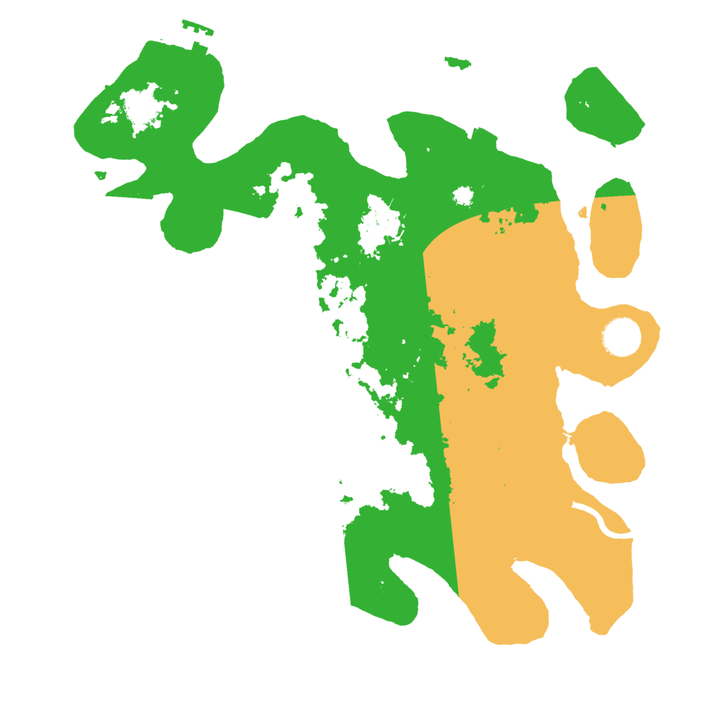 Biome Rust Map: Procedural Map, Size: 3300, Seed: 1145699820