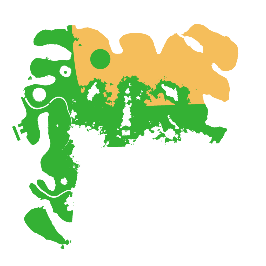 Biome Rust Map: Procedural Map, Size: 3500, Seed: 1438273356