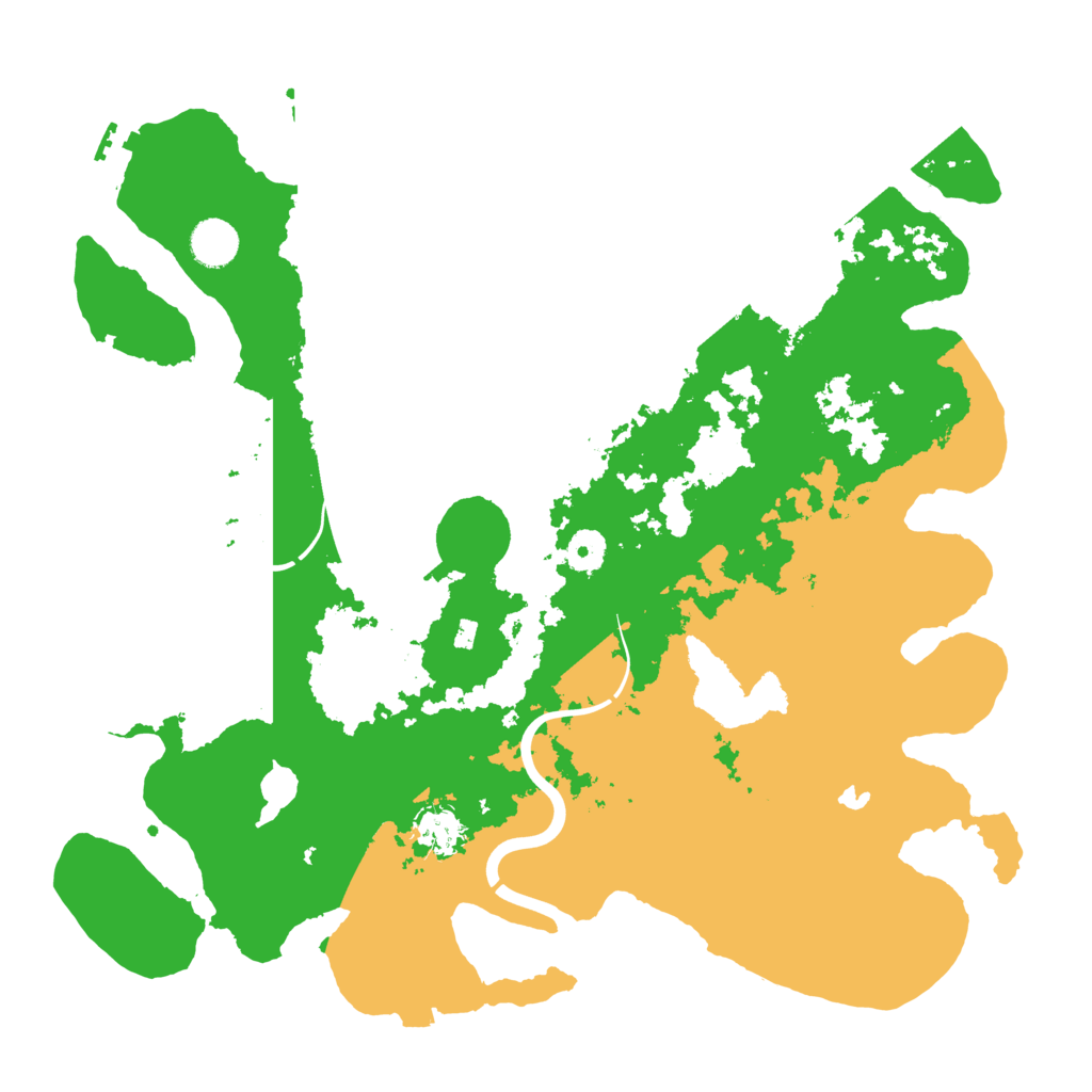 Biome Rust Map: Procedural Map, Size: 4000, Seed: 9832812