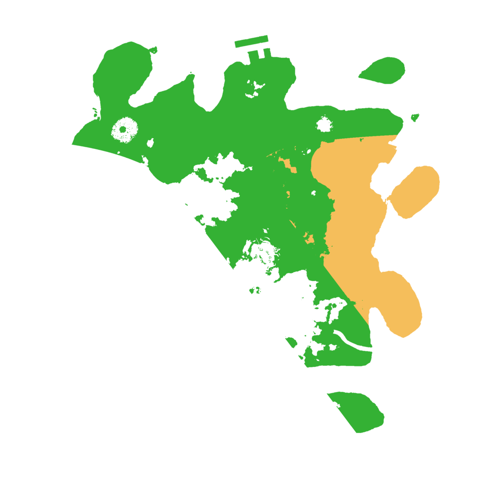 Biome Rust Map: Procedural Map, Size: 3000, Seed: 11650