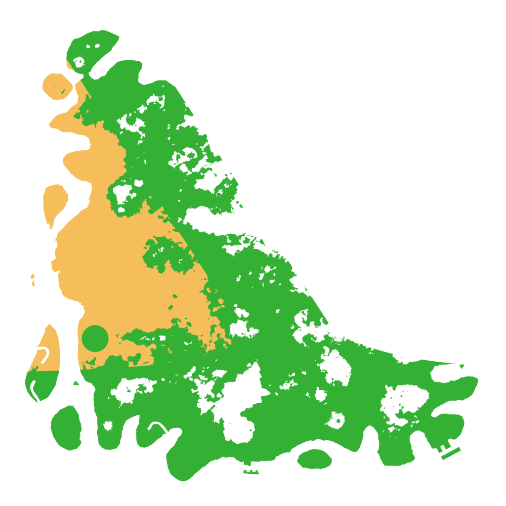 Biome Rust Map: Procedural Map, Size: 5000, Seed: 2404503