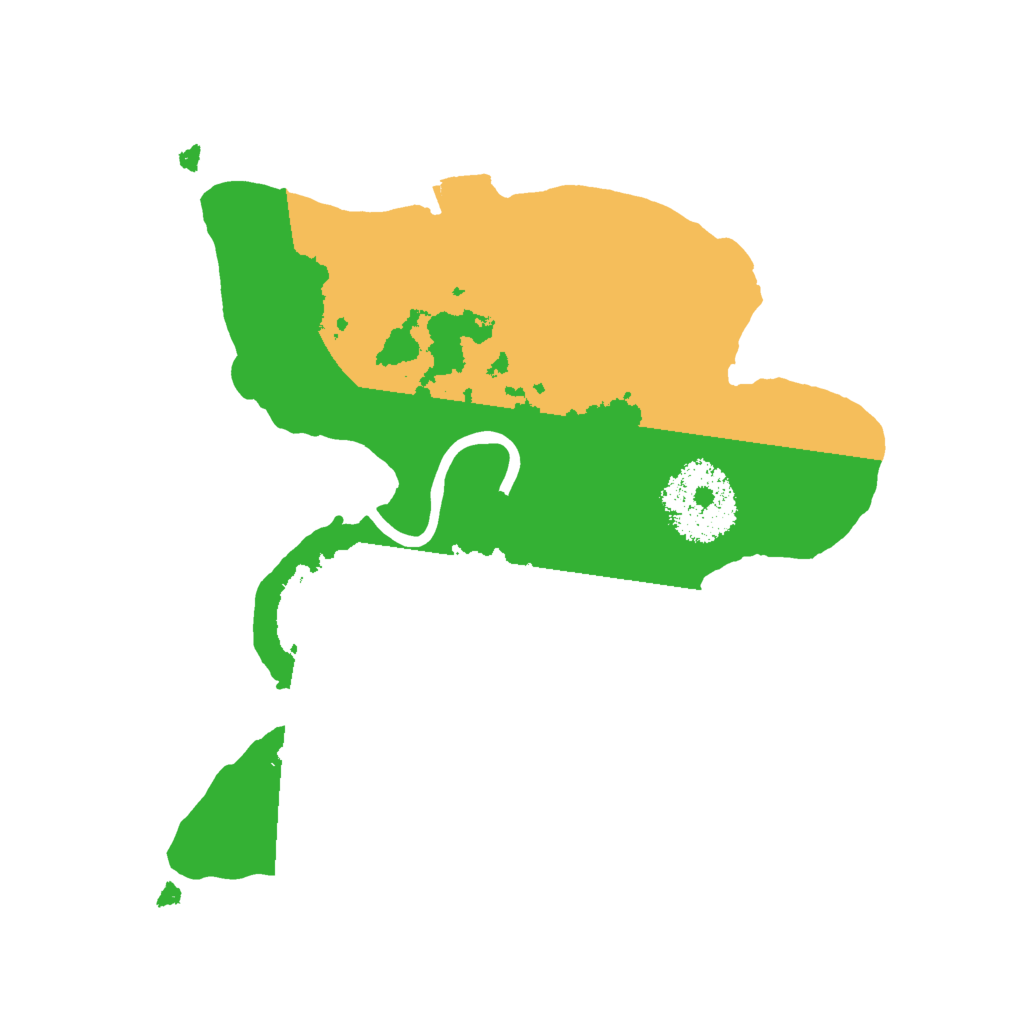 Biome Rust Map: Procedural Map, Size: 2048, Seed: 1170592286