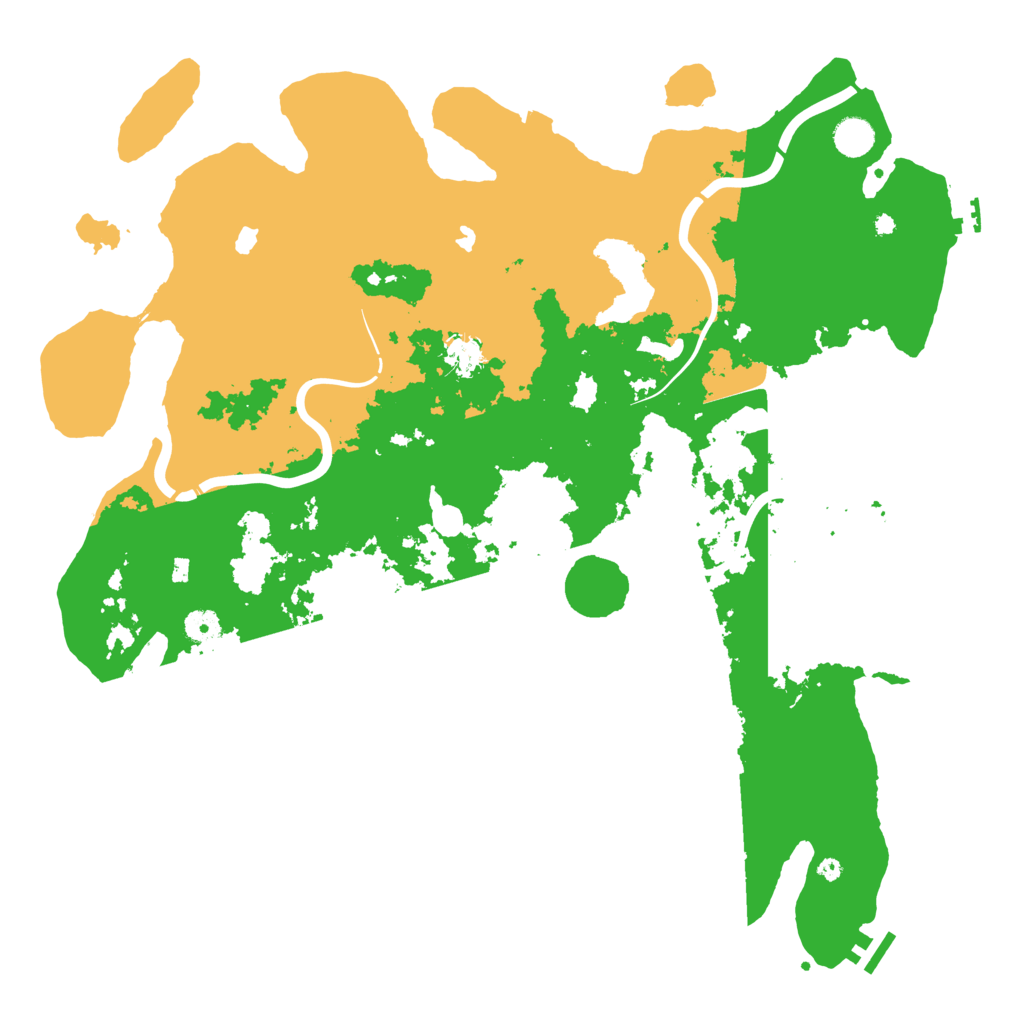 Biome Rust Map: Procedural Map, Size: 4500, Seed: 85080800