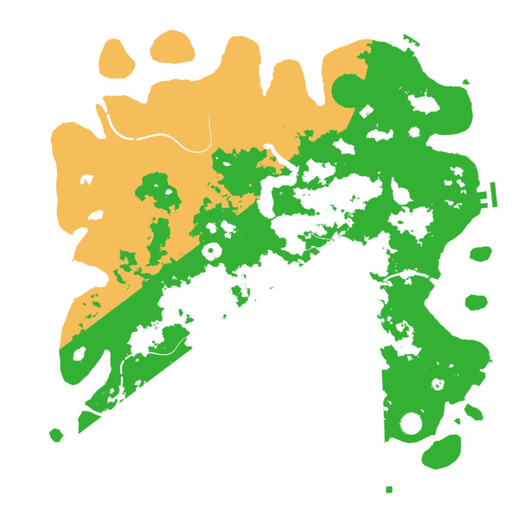 Biome Rust Map: Procedural Map, Size: 4250, Seed: 2028643940
