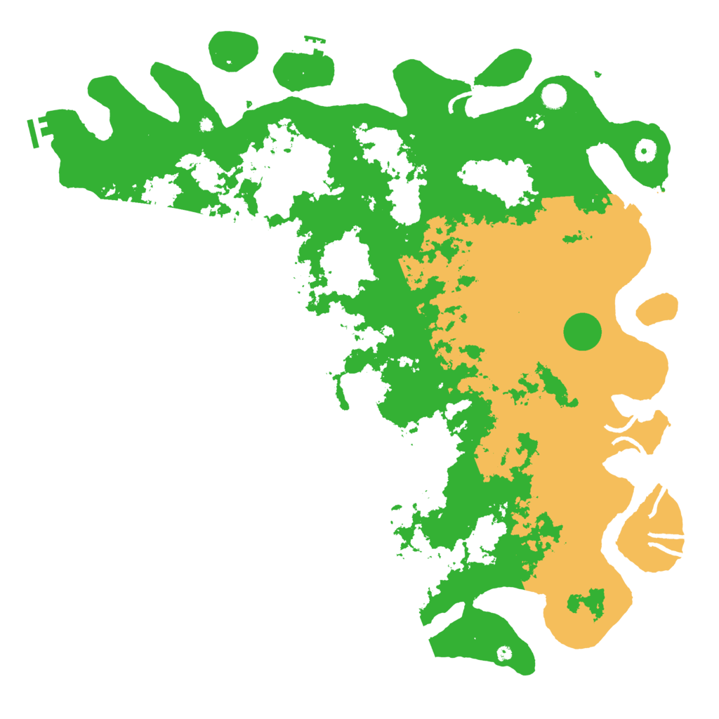 Biome Rust Map: Procedural Map, Size: 5000, Seed: 1697944494