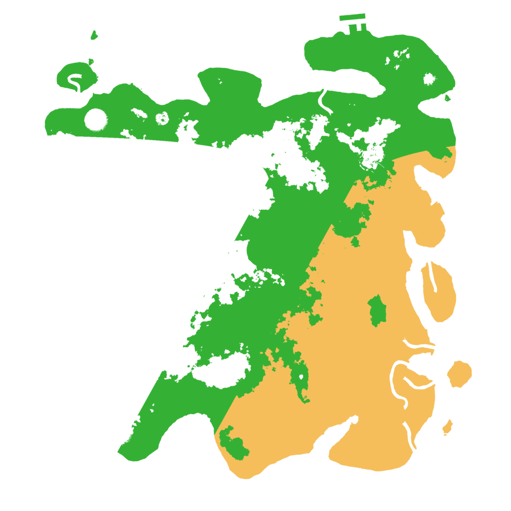 Biome Rust Map: Procedural Map, Size: 4000, Seed: 663600127