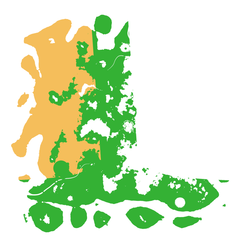 Biome Rust Map: Procedural Map, Size: 4250, Seed: 353769524