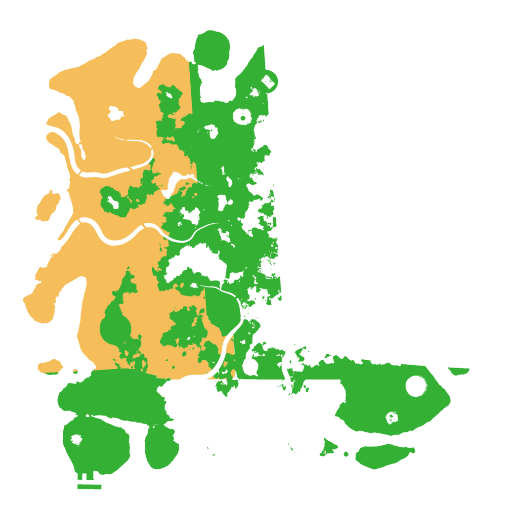 Biome Rust Map: Procedural Map, Size: 4250, Seed: 353769524