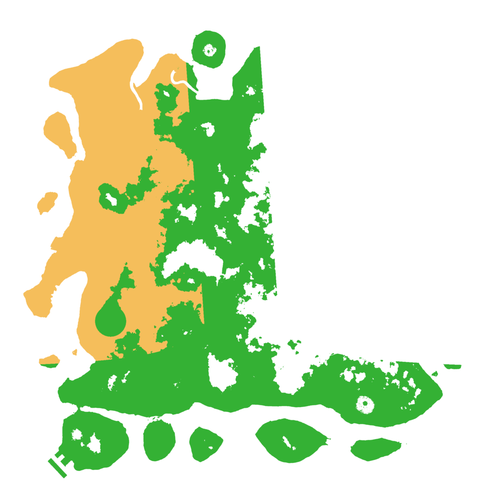 Biome Rust Map: Procedural Map, Size: 4250, Seed: 353769524