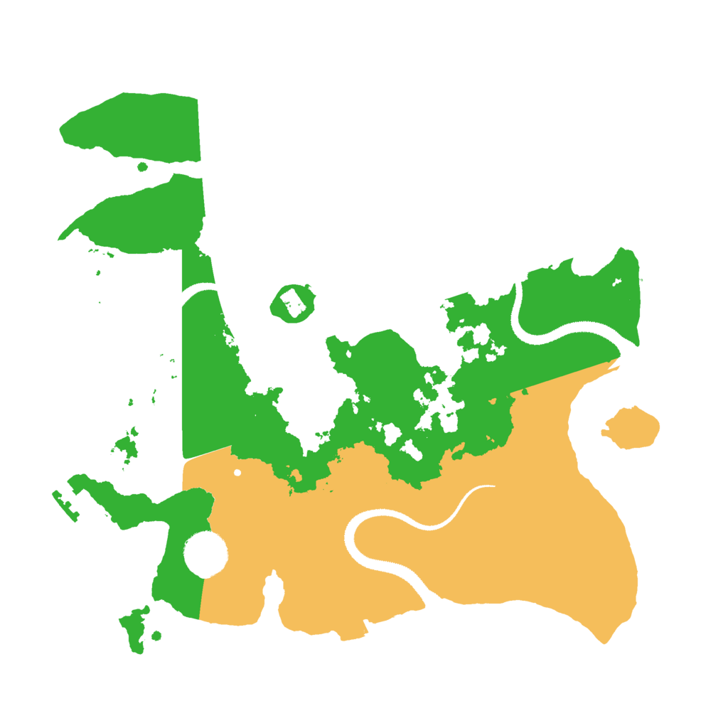 Biome Rust Map: Procedural Map, Size: 3000, Seed: 8509136