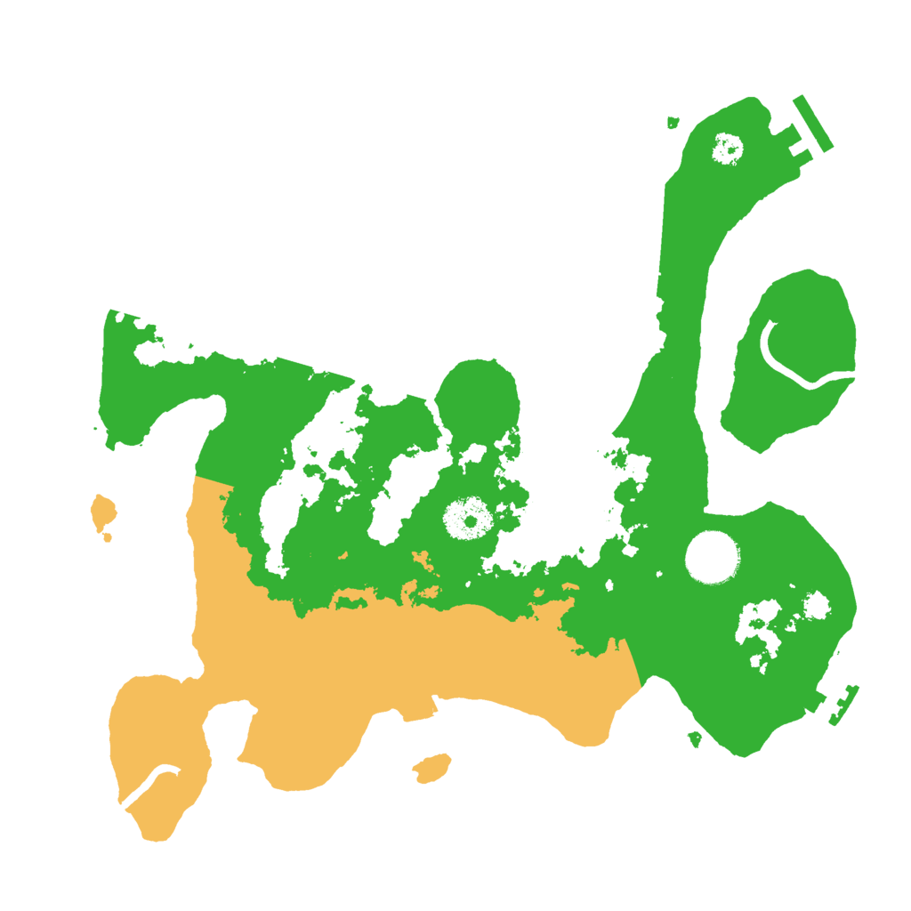 Biome Rust Map: Procedural Map, Size: 3000, Seed: 8653709