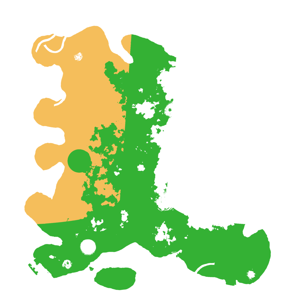 Biome Rust Map: Procedural Map, Size: 3500, Seed: 1149089107