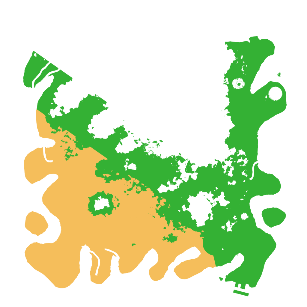 Biome Rust Map: Procedural Map, Size: 4000, Seed: 276459172