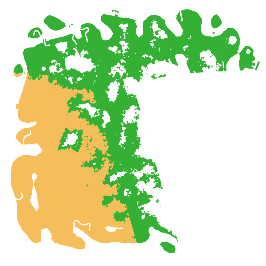 Biome Rust Map: Procedural Map, Size: 5778, Seed: 1189455027
