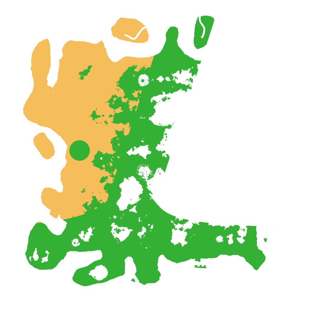Biome Rust Map: Procedural Map, Size: 4000, Seed: 500065