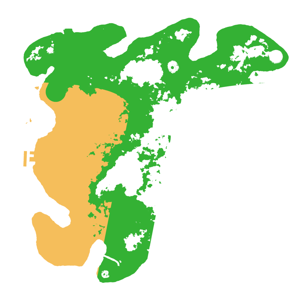 Biome Rust Map: Procedural Map, Size: 4000, Seed: 1637635340