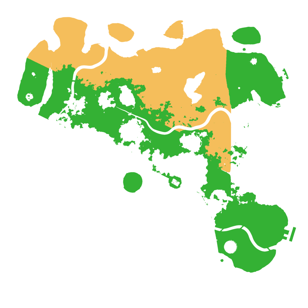 Biome Rust Map: Procedural Map, Size: 4250, Seed: 1187379401